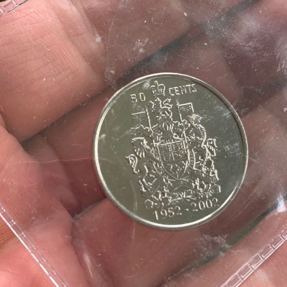 Canadian 2002 fifty cent uncirculated mint coin - Picture 3 of 8
